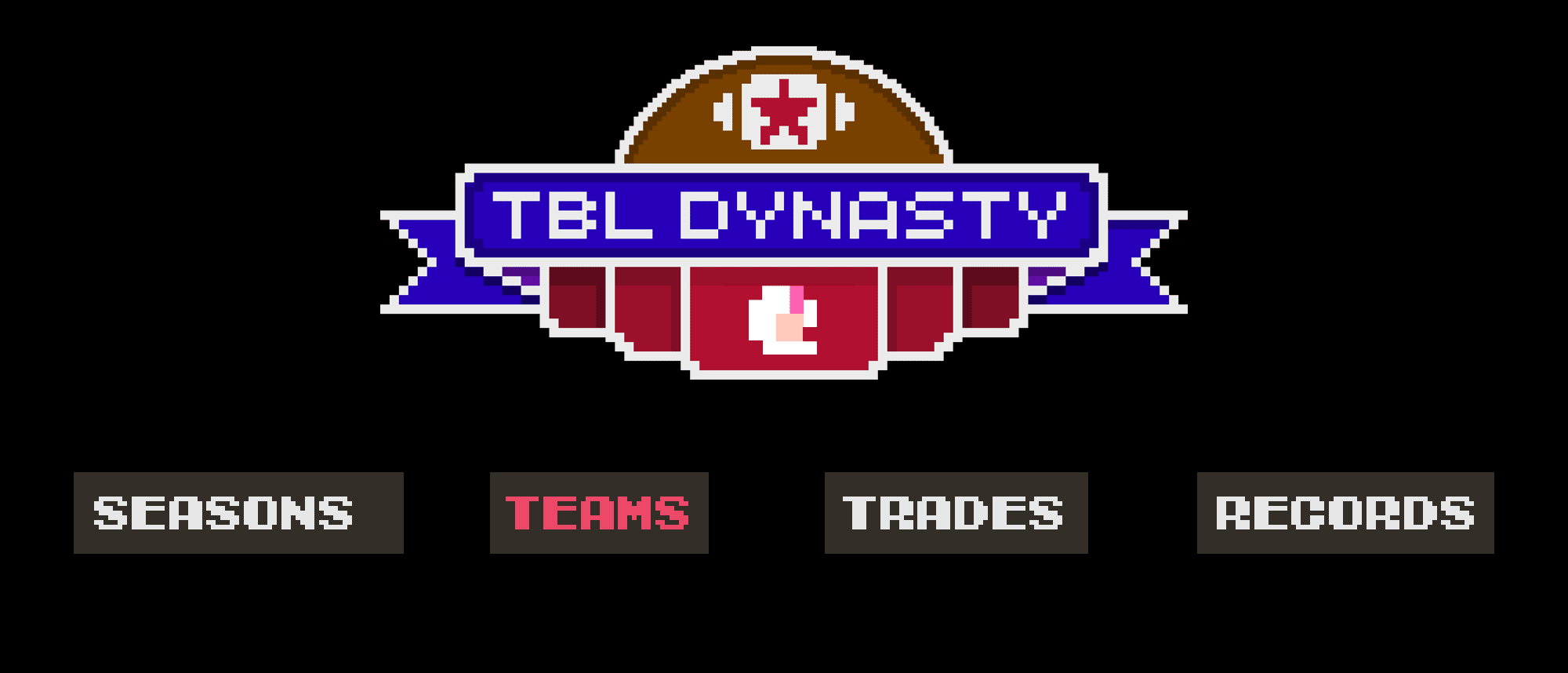 Dynasty Menu| Tecmo Bowl League