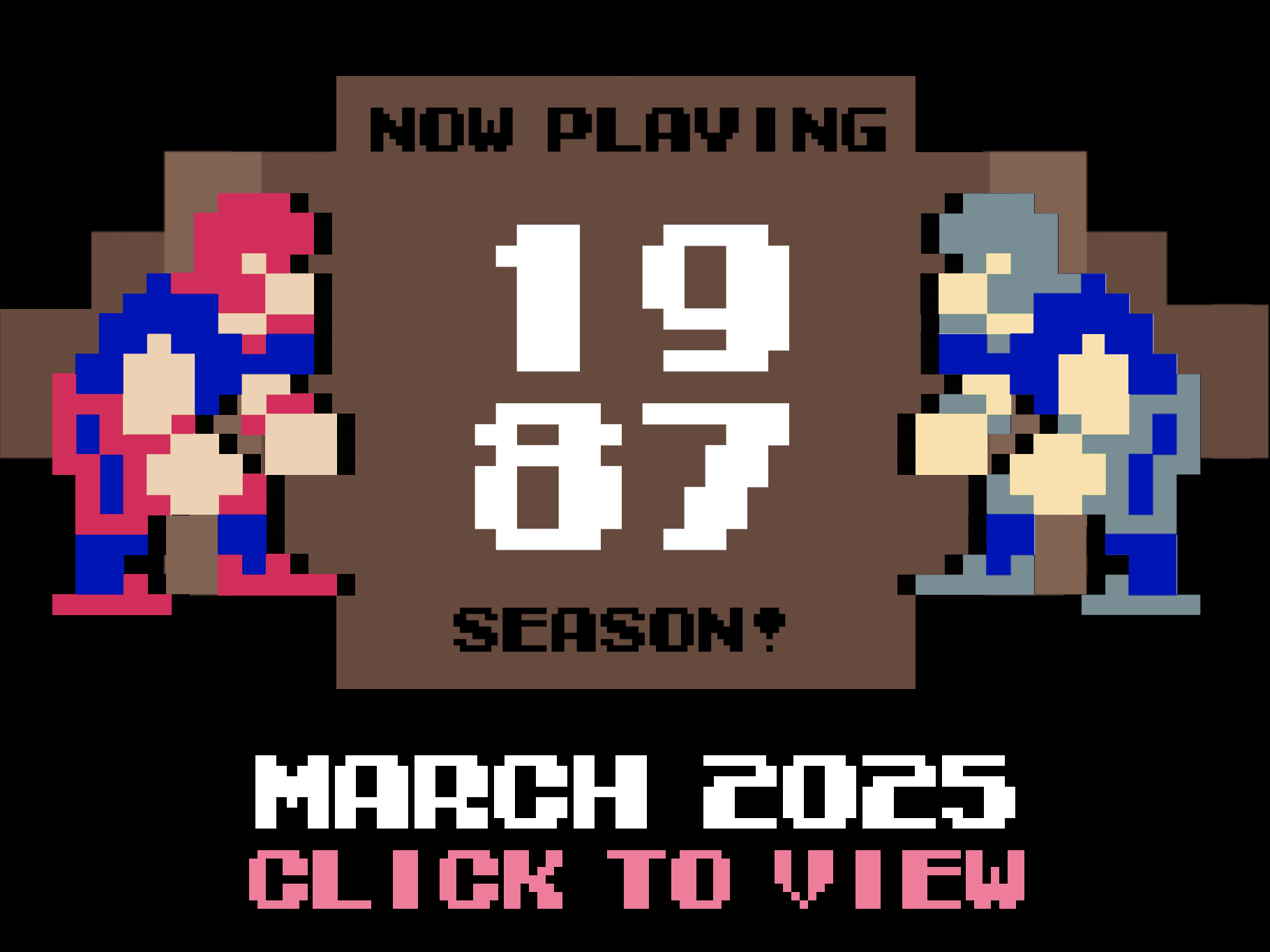 1987 Season | Tecmo Bowl League