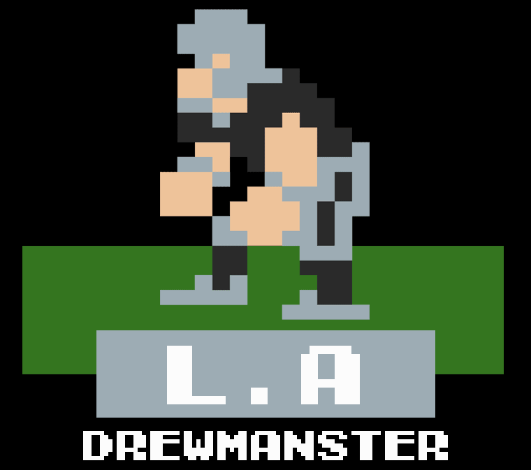 Los Angeles Drewmanster | Dynasty League | Tecmo Bowl League