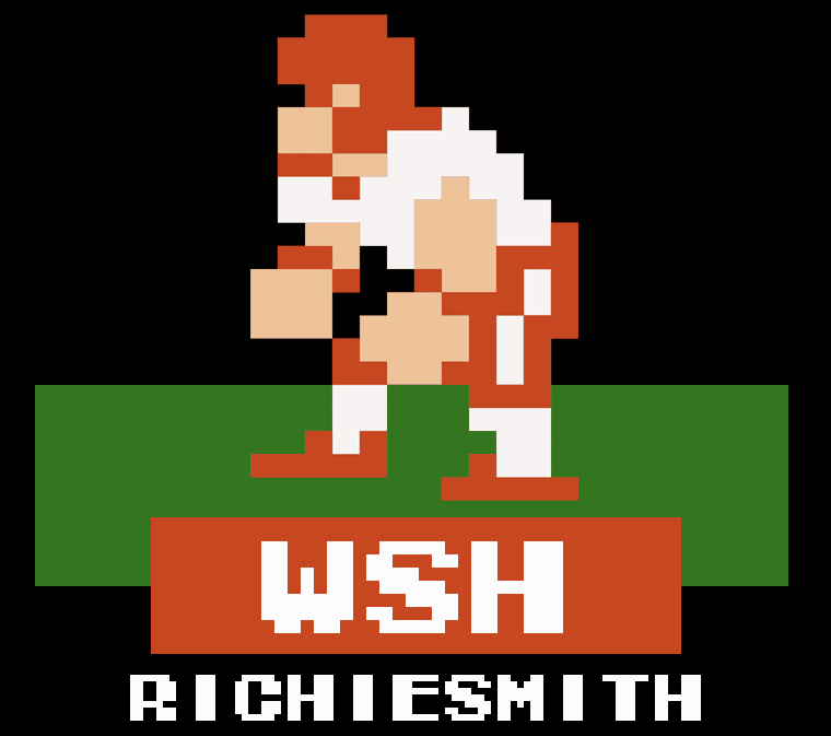 Washington RichieSmith | Dynasty League | Tecmo Bowl League