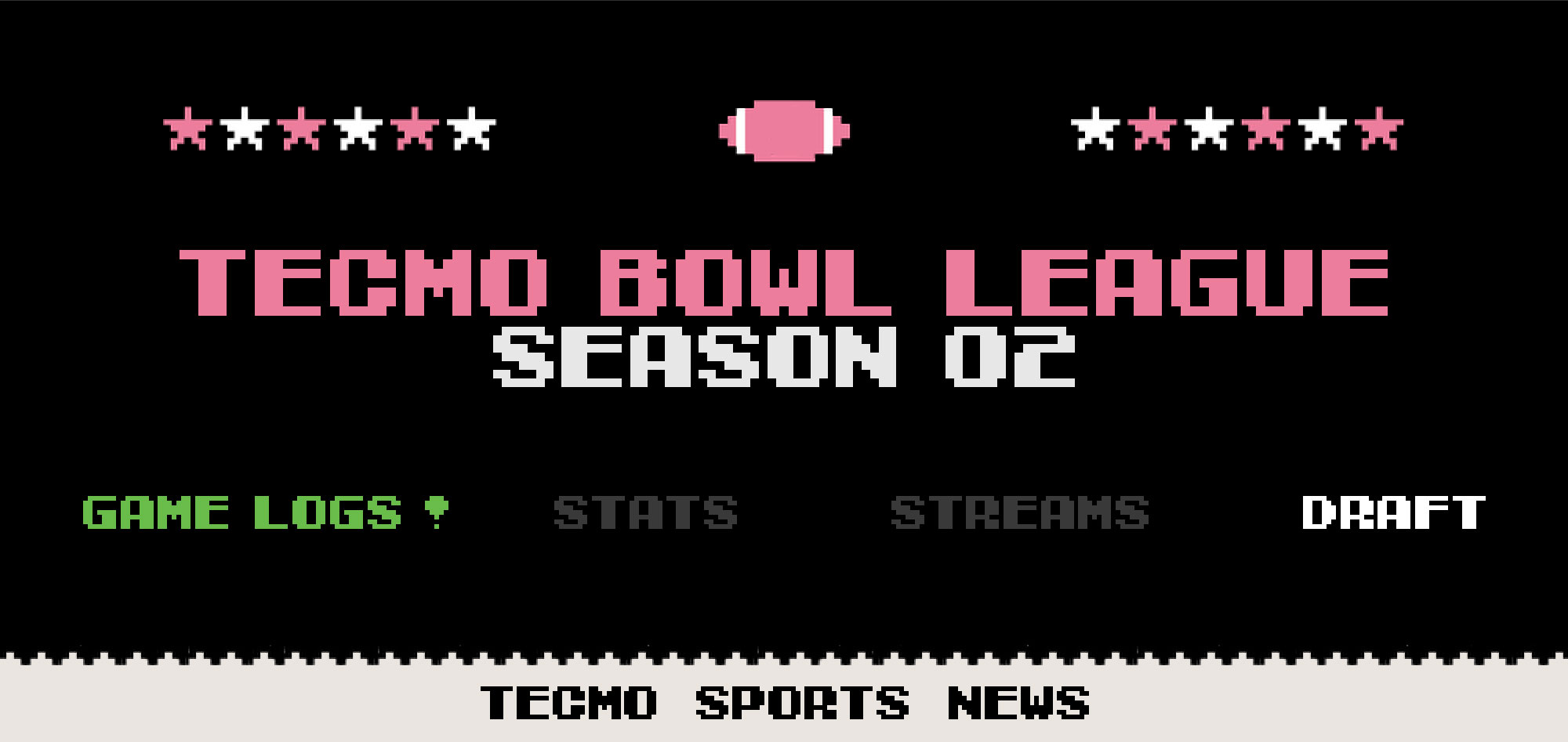 TBL 02 Game Logs | Tecmo Bowl League