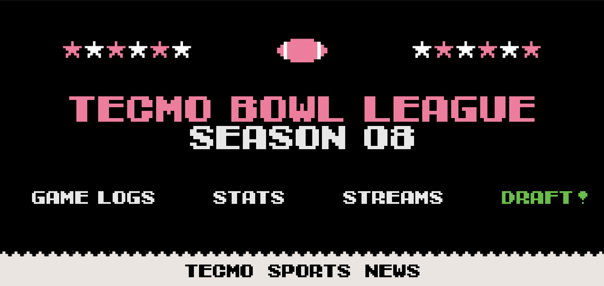 TBL 08 Draft | Tecmo Bowl League
