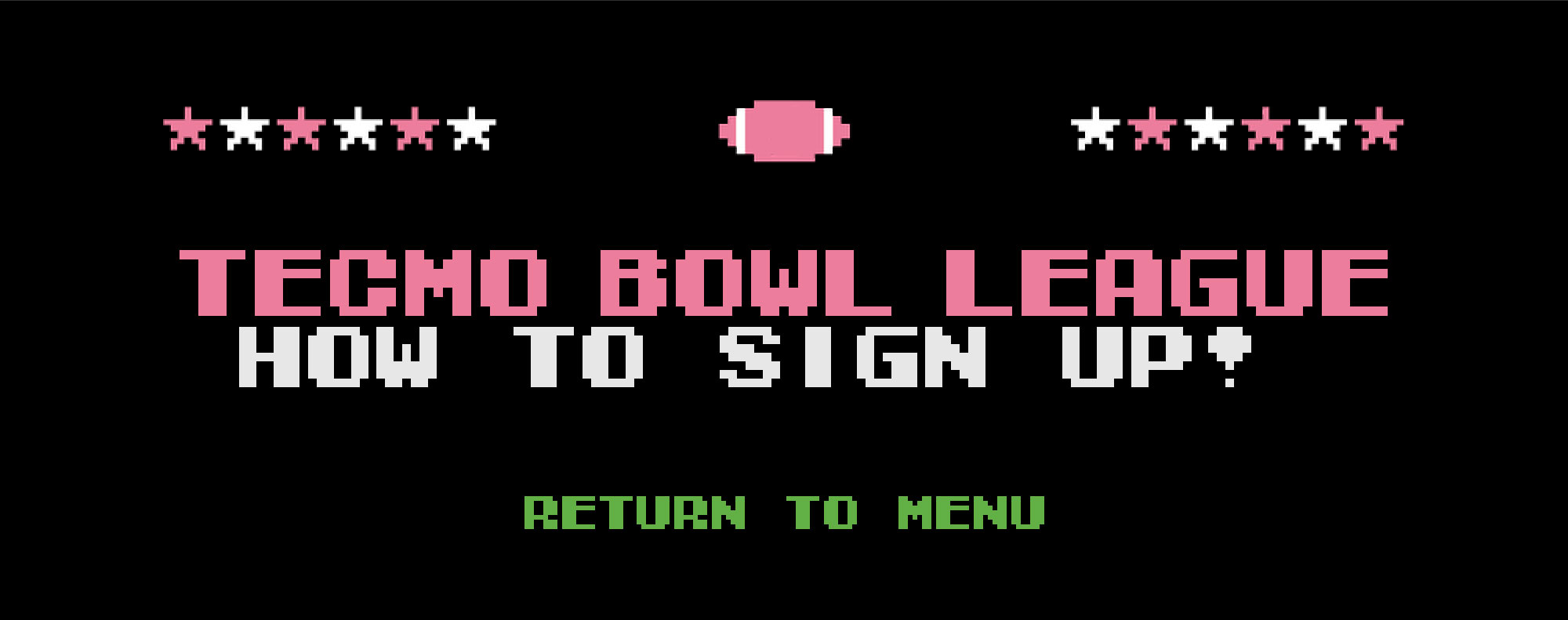 11th Annual Tecmo Bowl National Championships