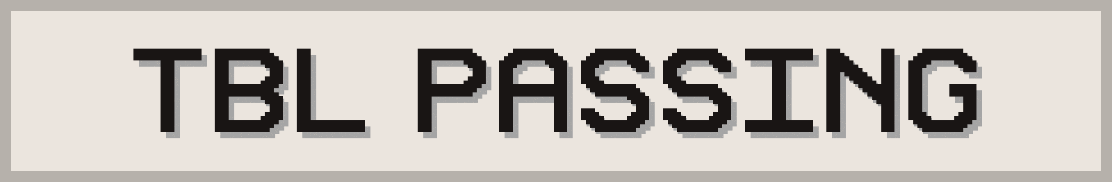 TBL Passing Stats | Tecmo Bowl League