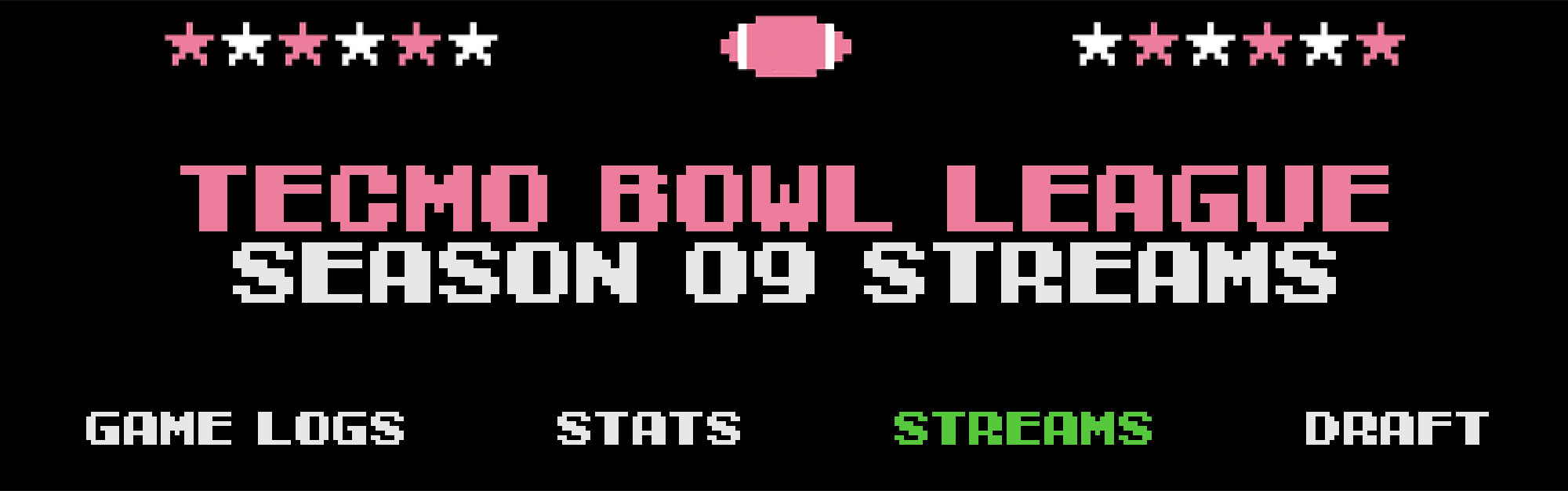 Season 9 Game Streams | Tecmo Bowl League